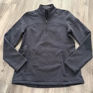 UNDER ARMOUR Tactical Job Fleece 3.0 Pullover 1/4 Zip SHIRT Womens Medium Loose